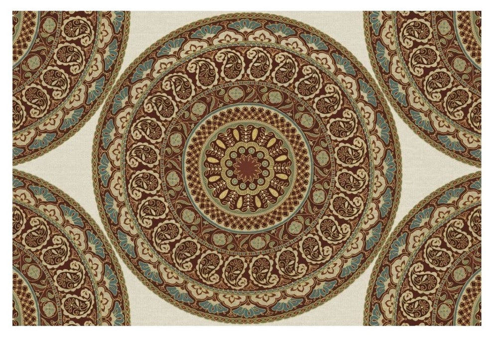 "Mandala Road I" Digital Paper Print by Daphne Brissonnet, 20"x14"