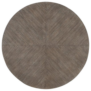 Modern Mood Round Wood Cocktail Table in Brown by Hooker Furniture