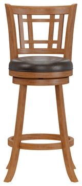 Fairfox Wood Swivel Stool, Barstool