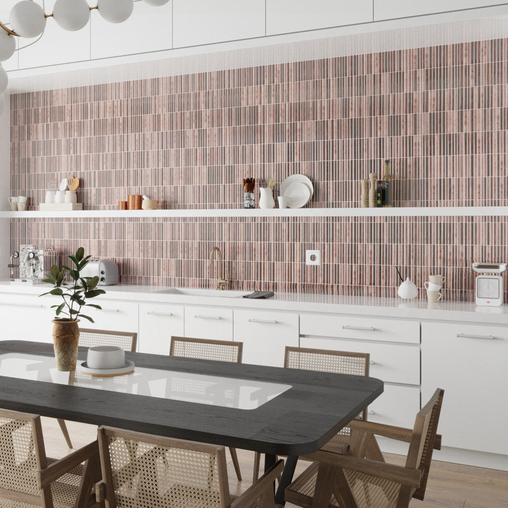 Rubik Garnet Ceramic Wall Tile