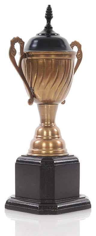 Alum/Wooden Trophy Big Aluminum Home Decor