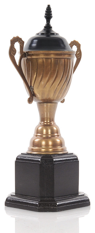 Alum/Wooden Trophy Big Aluminum Home Decor