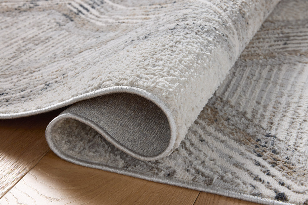 Loloi Hollis Mist / Natural 2'-7" x 4' Accent Rug