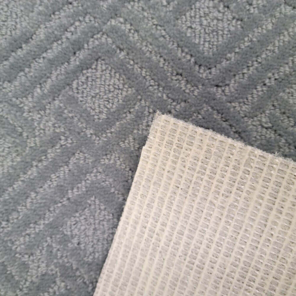 Graphique Area Rug Accent Rug Carpet Runner Mat, Mist, 4x12