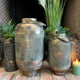 2 Piece Moroccan Roped Lattice Lantern Set