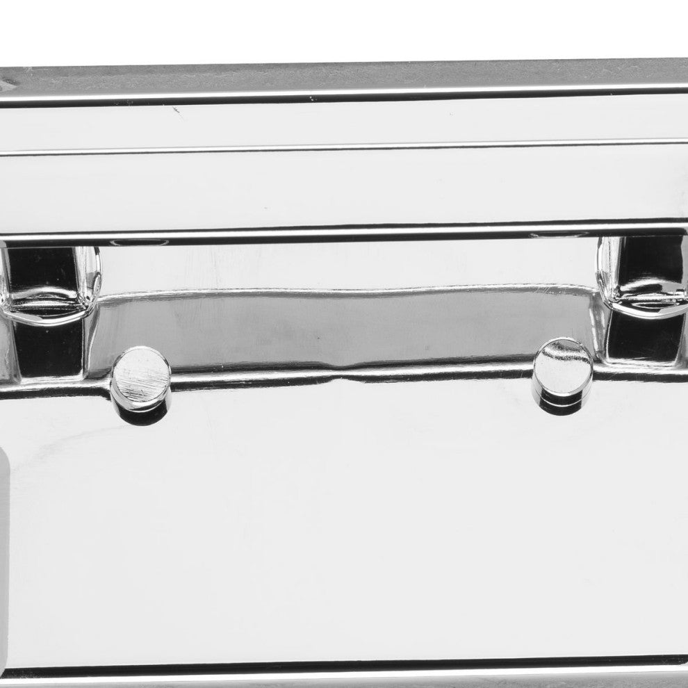 Estrada Collection 4-Light Contemporary Bath and Vanity Light, Polished Chrome