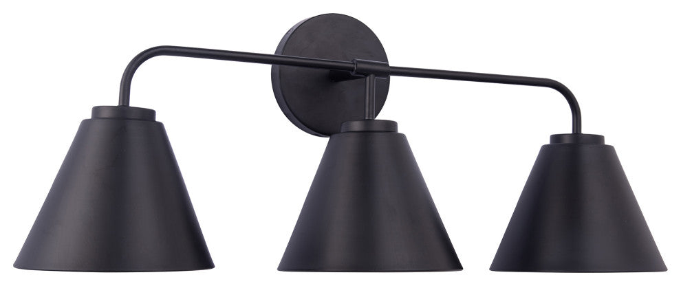 3-Light Modern Gold Vanity Light