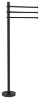 Towel Stand with 3 Pivoting 12" Arms, Venetian Bronze