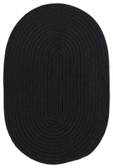 Colonial Mills Boca Raton Braided Br42 Black 2x4