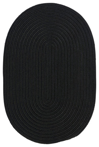 Colonial Mills Boca Raton Braided Br42 Black 2x4