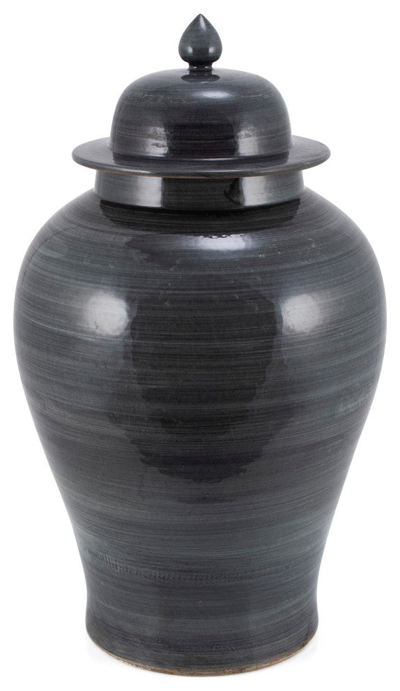 Iron Gray Temple Jar Medium