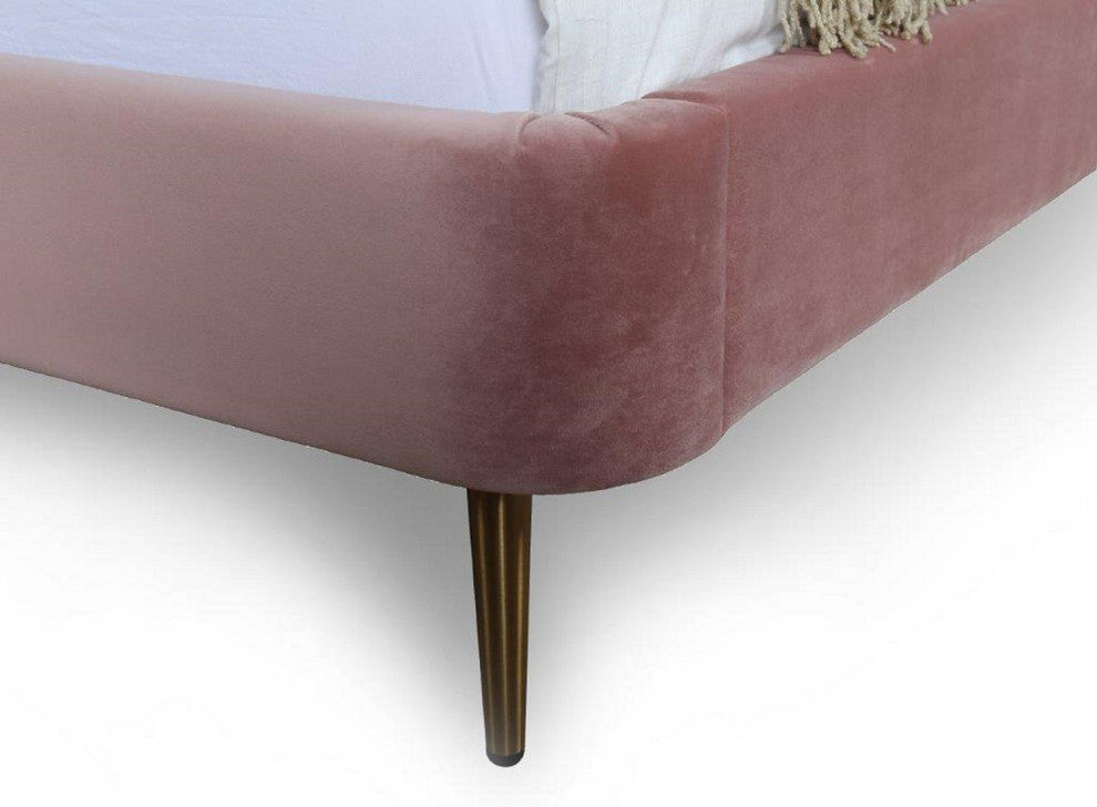 Heather Full-Size Bed, Blush