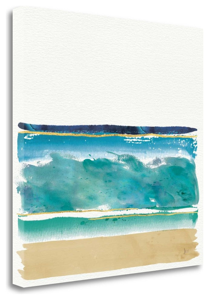 "By The Sea II No Words" By Jess Aiken, Giclee Print on Gallery Wrap Canvas