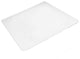 Clear Rectangle PVC Carpet Office Chair Mat for Floor, 30" x 48"