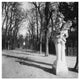 "France, 1920 - The Park, Versailles" Paper Print by Eugï¿½ï¿½ne Atget, 18"x18"