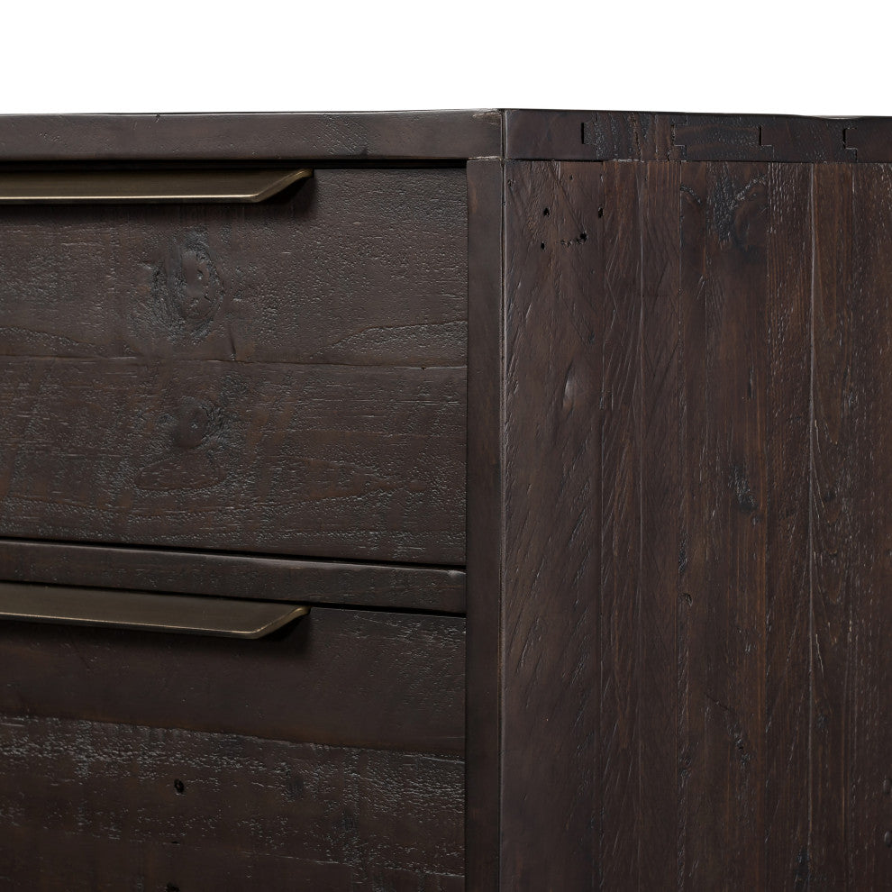 Wyeth 5 Drawer Dresser, Dark Carbon