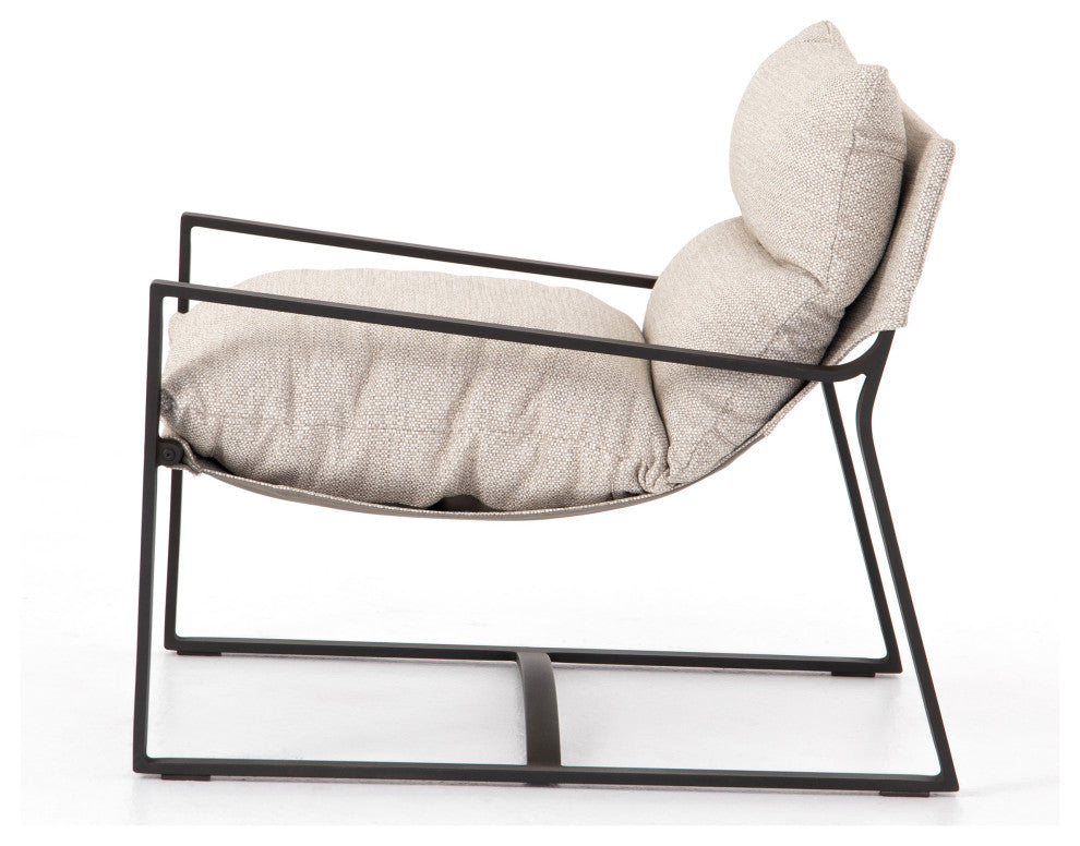 Avon Outdoor Sling Chair-Bronze/Sand