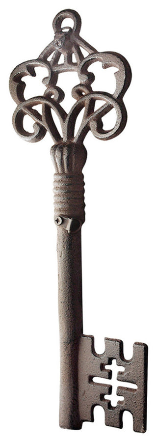 Cast Iron Skeleton Key, Rustic Bronze
