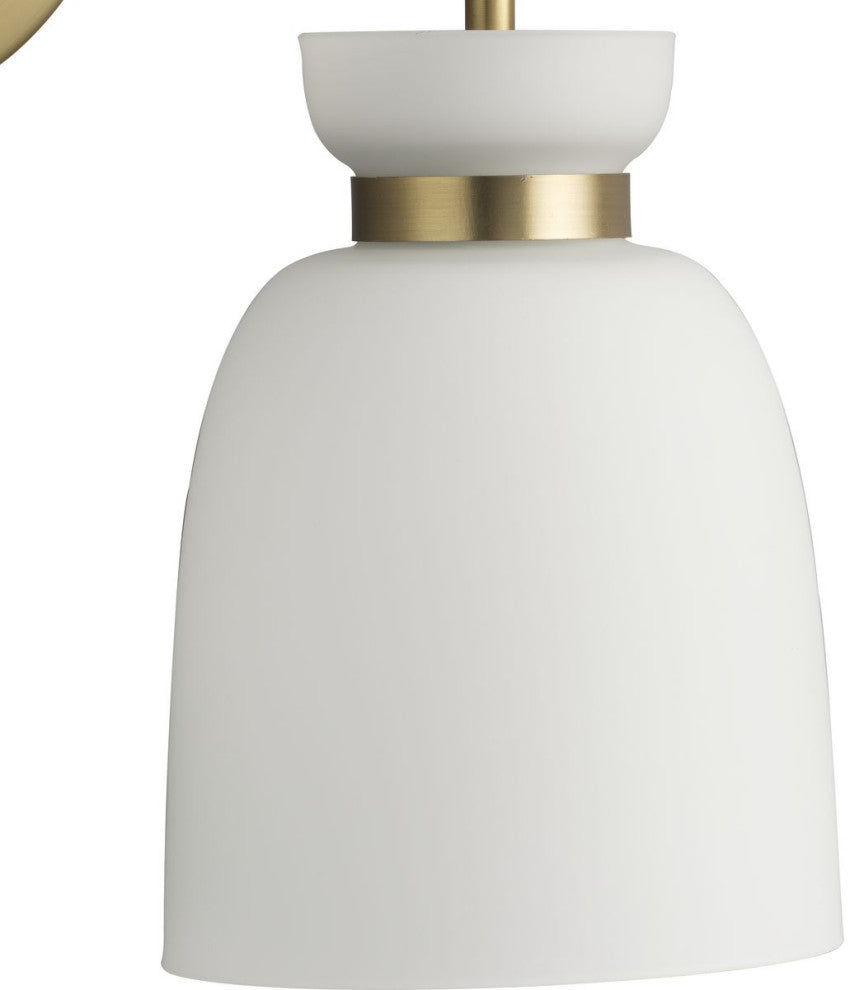 Lexie Collection Contemporary Vanity Light, Brushed Gold