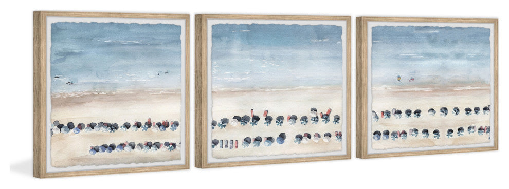 Take the Plunge Triptych, 3-Piece Set, 12x12 Panels