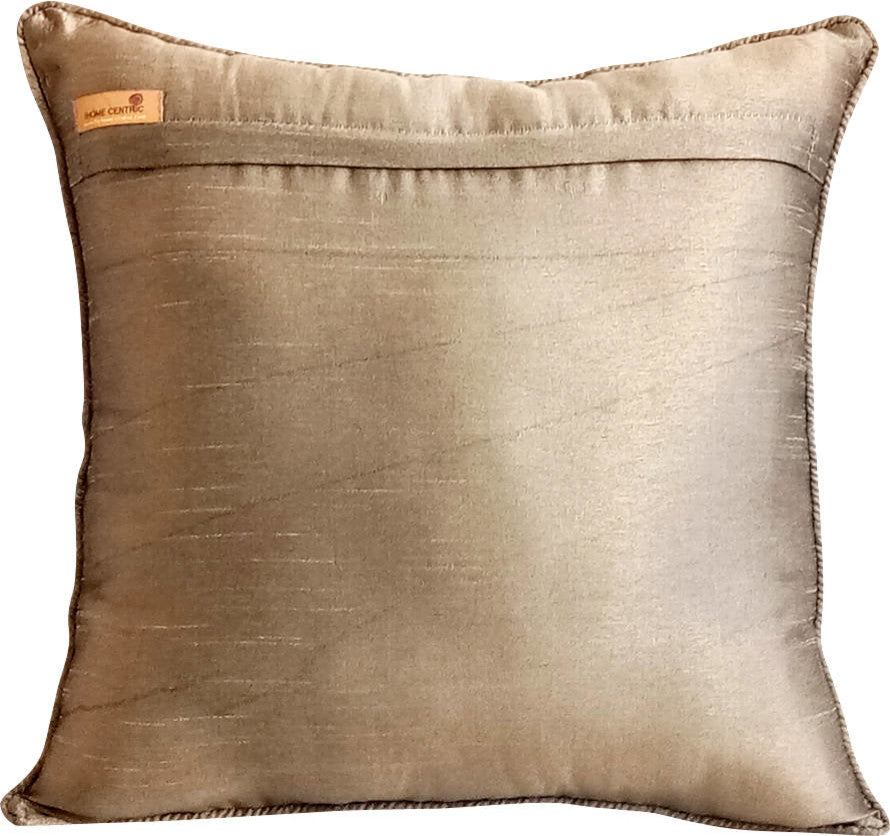 Gray Decorative Pillow Covers 18"x18" Silk, Future Trellis