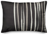 Black Thin Stripes 14x20 Indoor/Outdoor Pillow