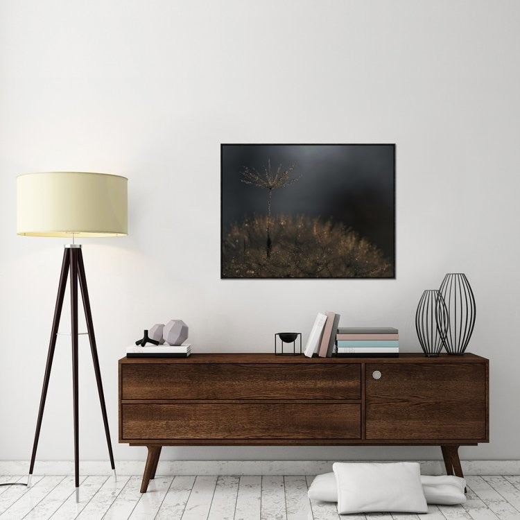 "Standing Toward The Light" Framed Canvas Giclee by Thierry Dufour, 41x31"