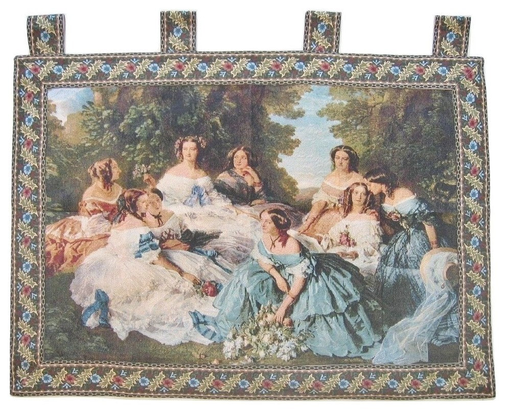 DaDa Bedding 18th Century Party French Rococo Tapestry Wall Hanging, 36"x50"