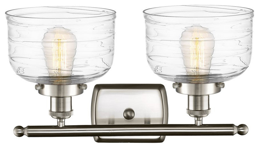 Innovations 916-2W-SN-G713-LED 2-Light Bath Vanity Light, Brushed Satin Nickel