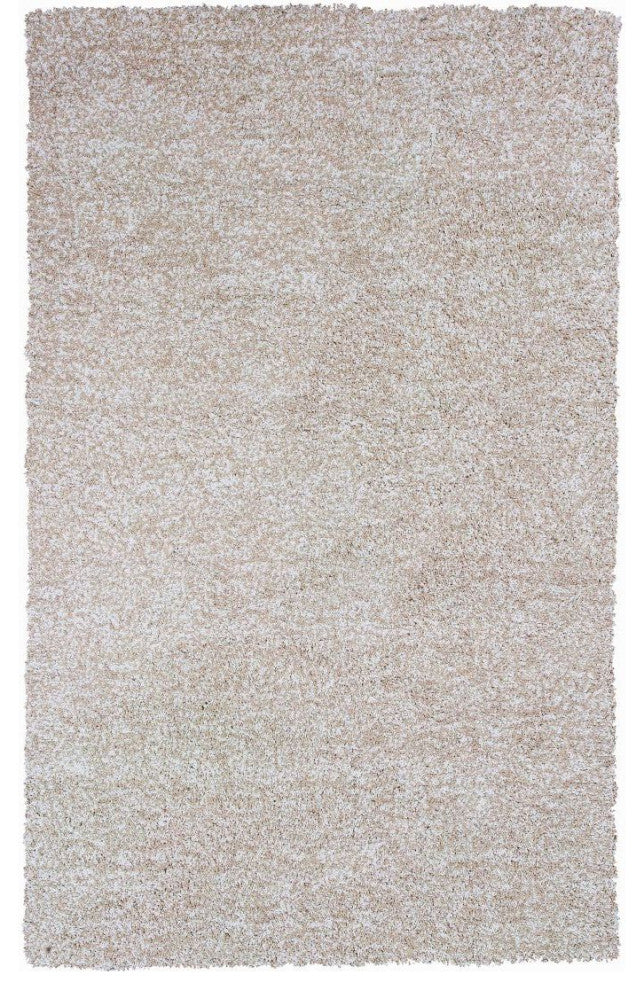 KAS Bliss 1580 Ivory Heather Shag Area Rug, 3'3" x 5'3"