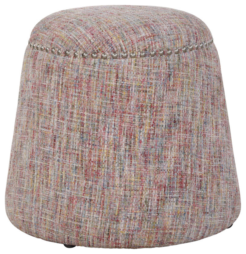 Uttermost Gumdrop Confetti Chenille Ottoman