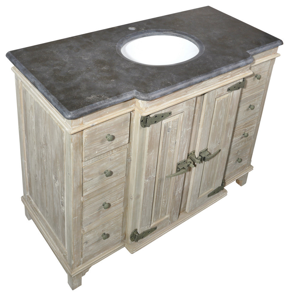 48" Reclaimed Pine Single Bath Vanity