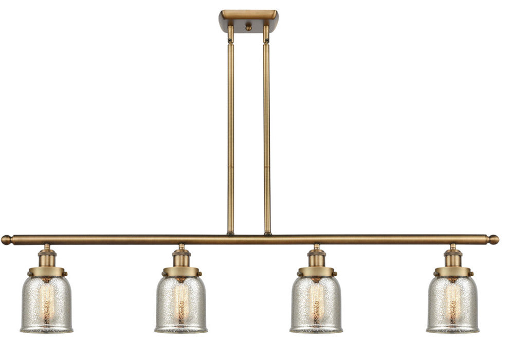 Innovations 916-4I-BB-G58-LED 4-Light Island Light, Brushed Brass
