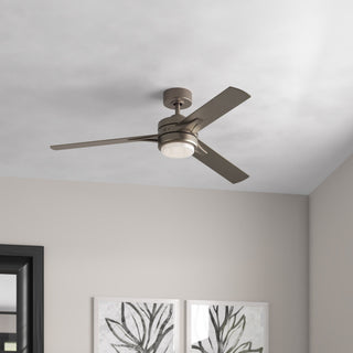 Ventus 52" LED Fan in Metallic Matte Bronze