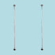 2 Shower Surround Chrome Ceiling Brace Only 38" |