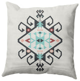 Southwest Medallion Decorative Throw Pillow, Pepper, 16"x16"