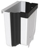 White Mini Trash Can For Kitchen Garbage Bin