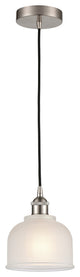 Innovations 616-1P-SN-G411 1-Light Mini Pendant, Brushed Satin Nickel