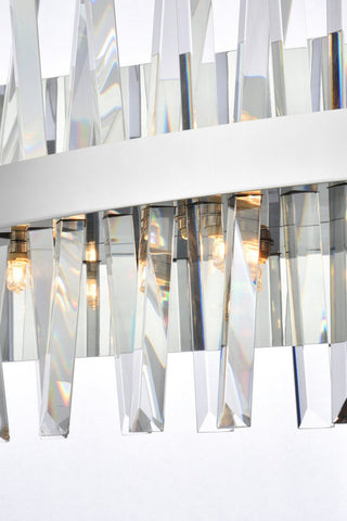 Modern Chrome 8-Light Bath Sconces