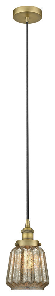 Innovations 616-1PH-BB-G146 1-Light Mini Pendant, Brushed Brass