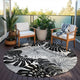 Indoor/Outdoor Tropics TC16 Eclipse Machine Washable 8' x 8' Round Rug