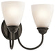 Bath 2-Light, Olde Bronze, Standard