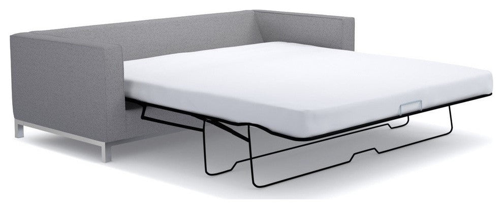 Apt2B Fillmore Queen Size Sleeper Sofa, Memory Foam Mattress, Buckwheat