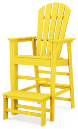 Polywood South Beach Lifeguard Chair, Lemon