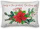 Family is the Greatest Christmas Gift 14x20 Spun Poly Pillow