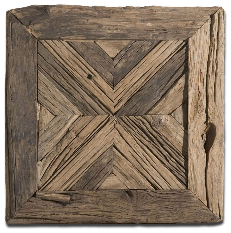 Uttermost Rennick Reclaimed Wood Wall Art
