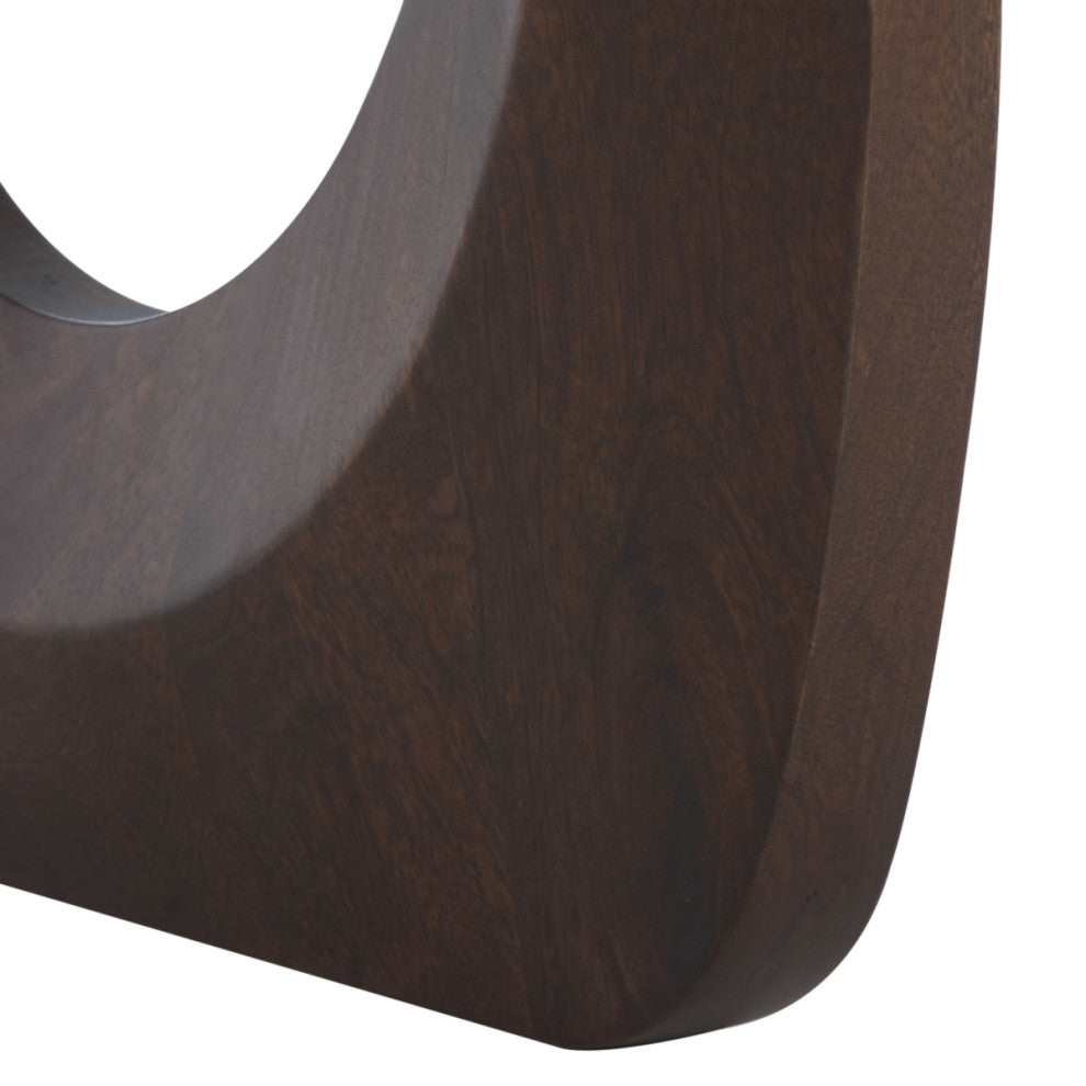 Safavieh Couture Cassiette Wood Coffee Table, Walnut