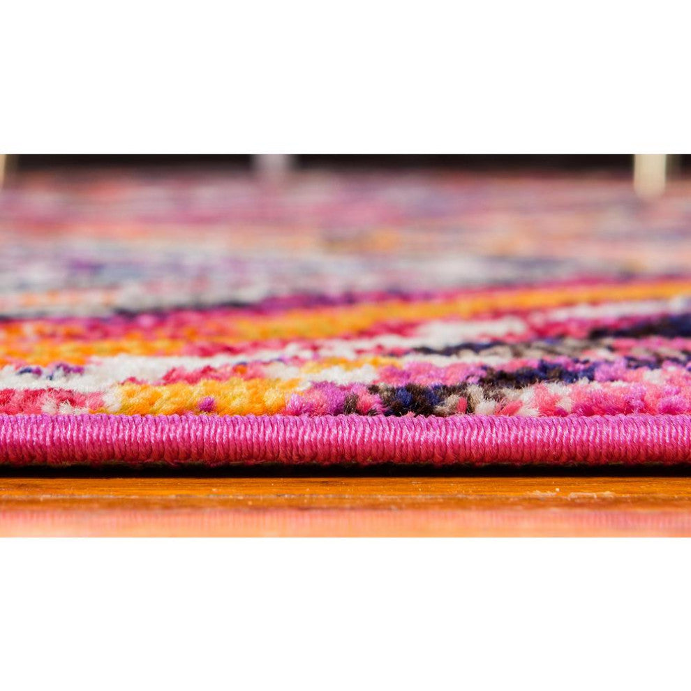 Rug Unique Loom Estrella Multi Runner 2' 7 x 10' 0