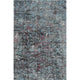 5" x 8" Blue Chaotic Strokes Area Rug