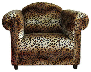 Leopard Arm Chair, Leopard Print Chair